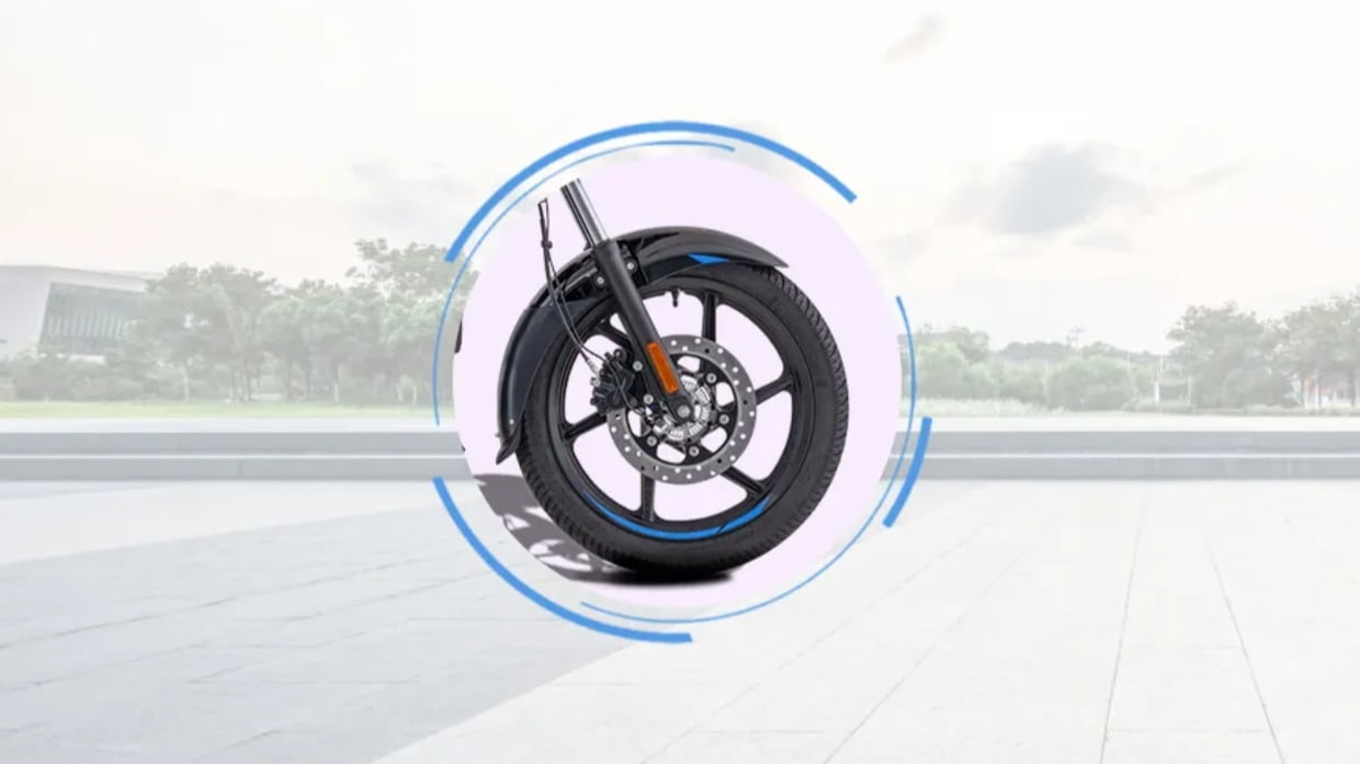 Bajaj Pulsar 150 suspension Disc break 