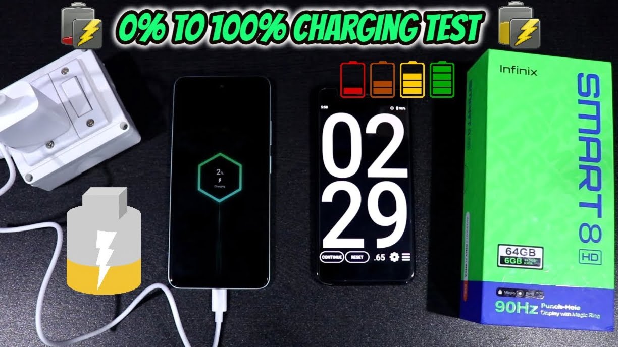 Infinix Smart 8 charging